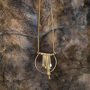 Francesca’s Long  gold necklace